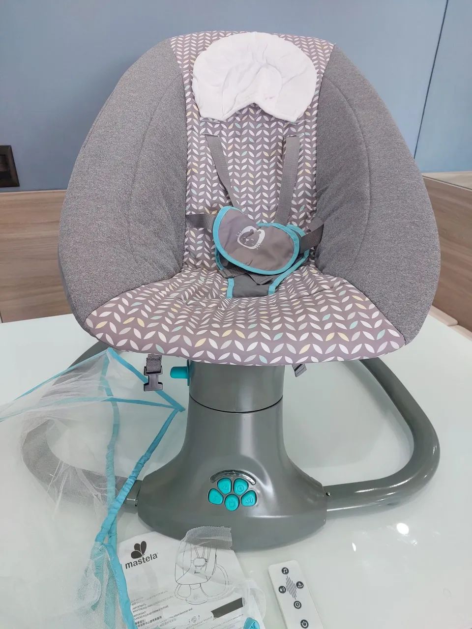 Cadeirinha de balanço para bebê Mastela - Foto 3