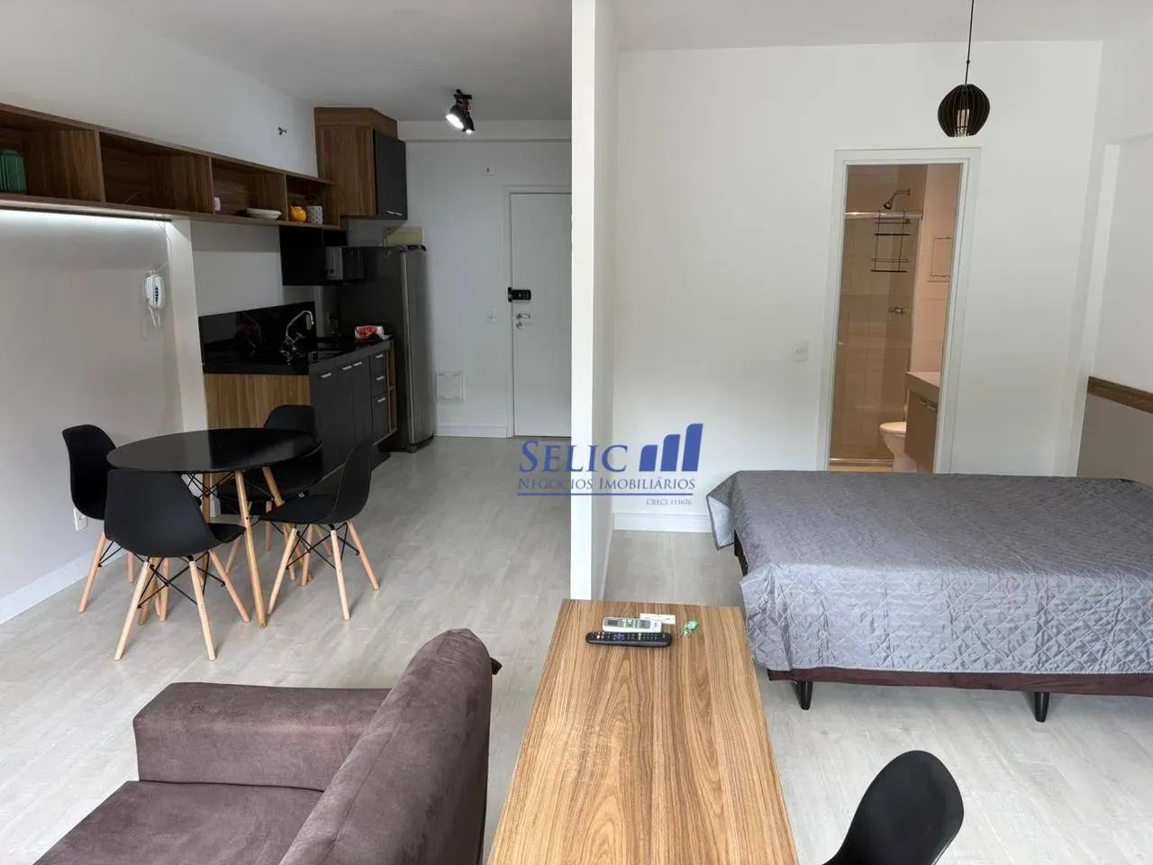 Línea - Flat mobiliado, 47m², Centro, Jundiaí. COD FL0126 - Foto 2