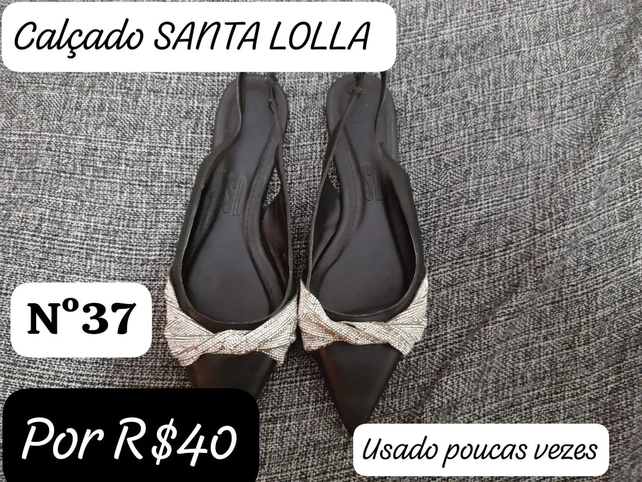 Sapatos semi usados 