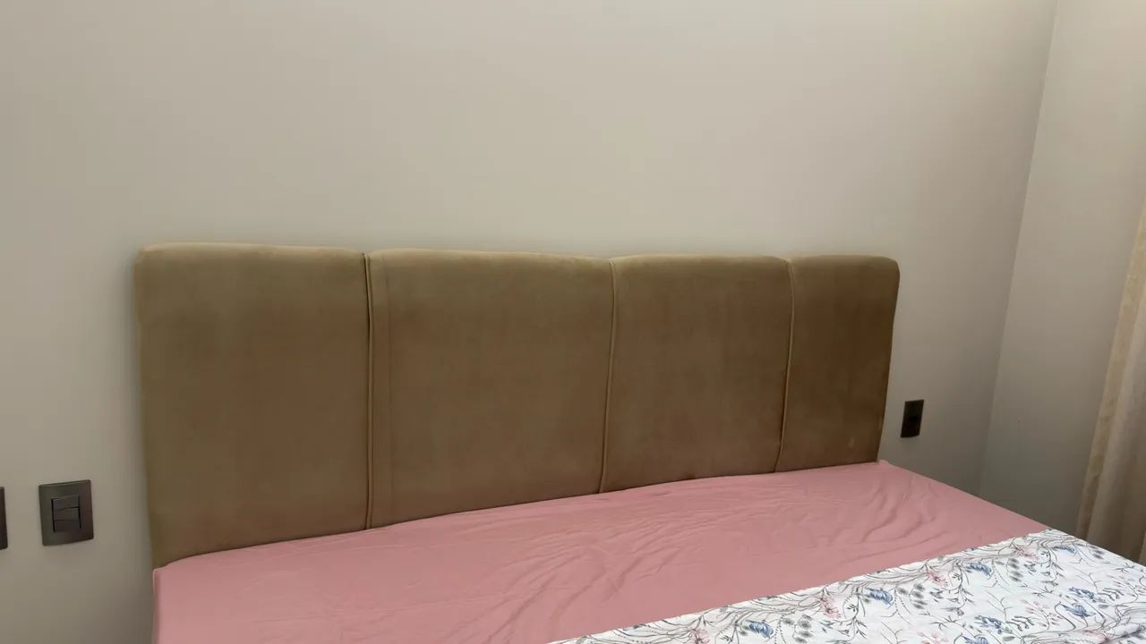 Vendo cabeceira super king suede  - Foto 2