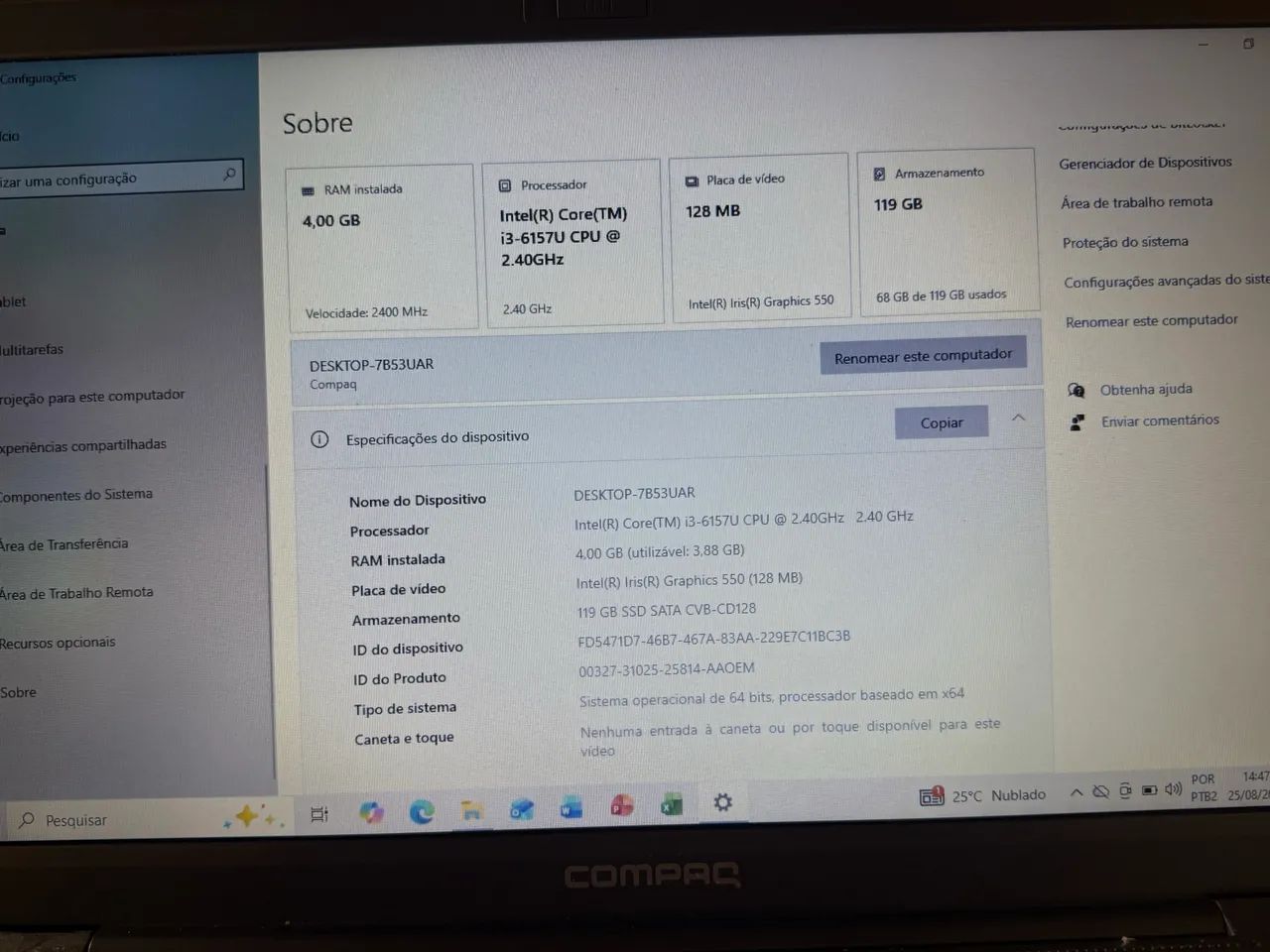 Vende- se notebook compaq - Foto 5