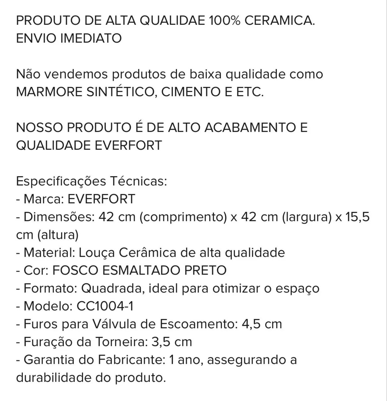 Cuba de semi encaixe para banheiro  - Foto 2