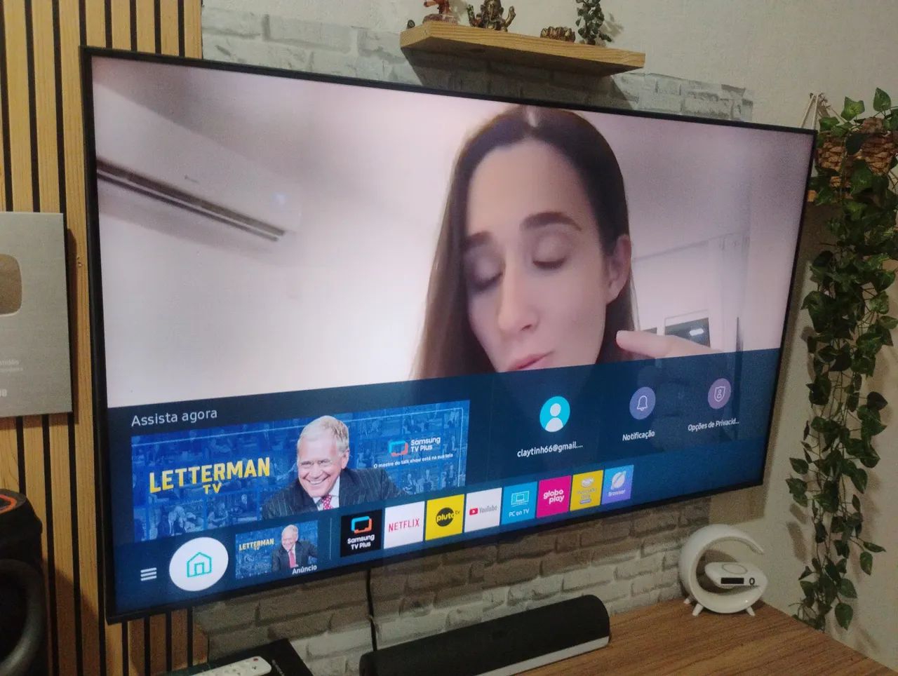 Tv Samsung 4k cristal 50 polegadas 