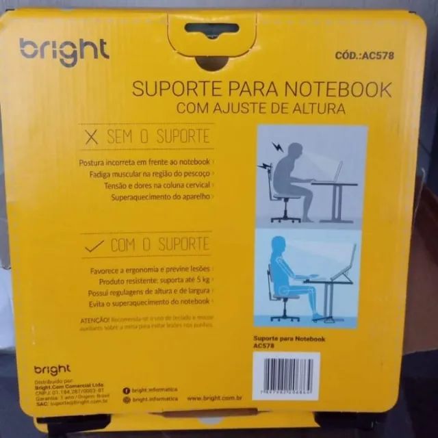 SUPORTE PARA NOTEBOOK