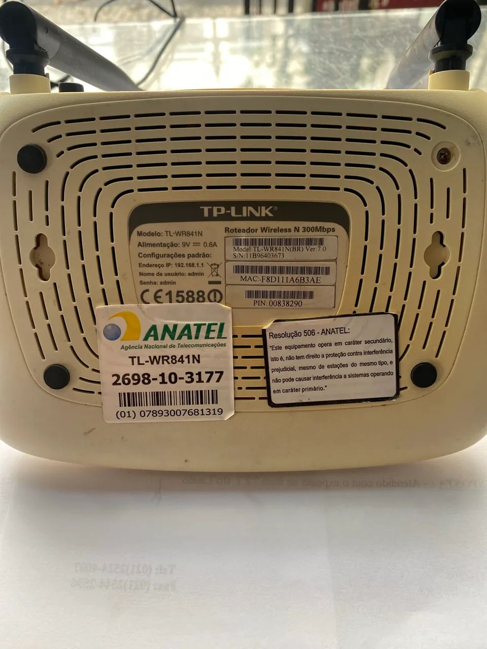ROTEADOR TPLINK 300MBPS - Foto 2