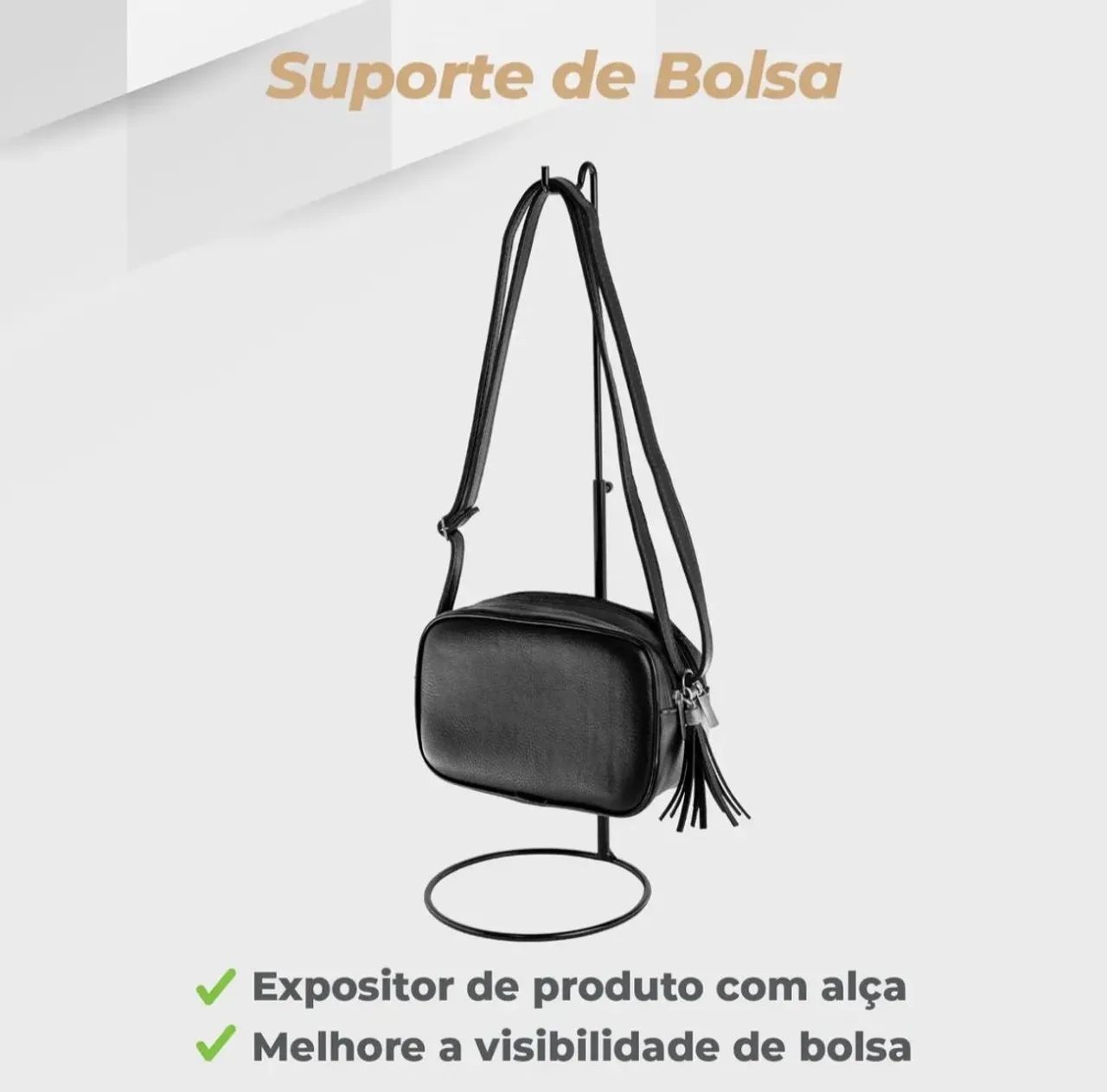 Vendo 5 Expositores porta bolsas  - Foto 2