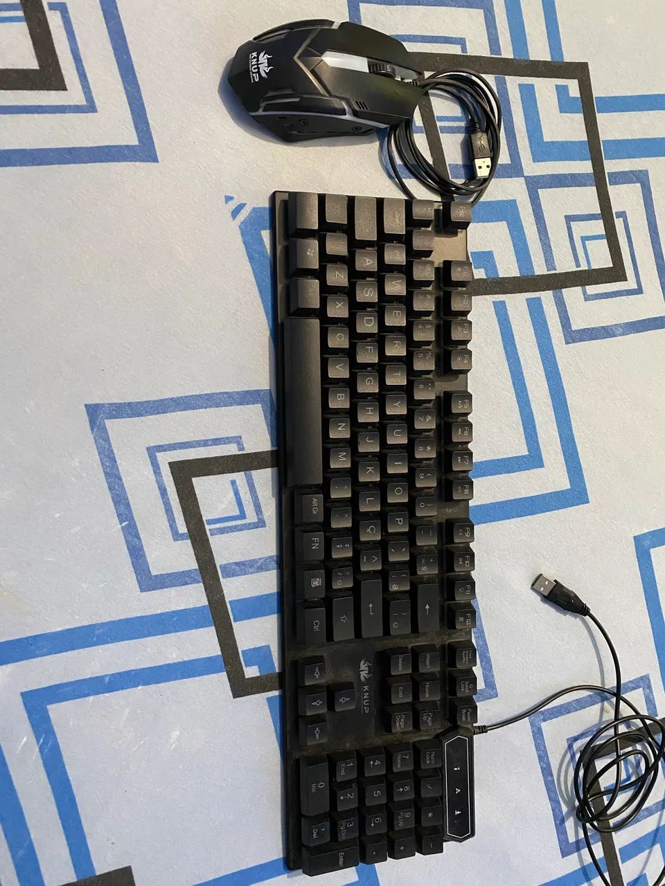 Teclado e mouse