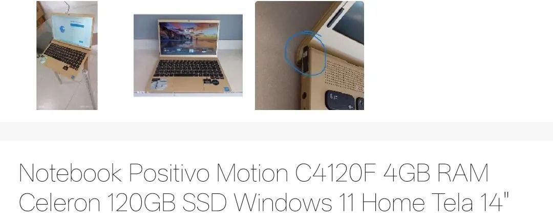 notebook pra retirada de peças  - Foto 3