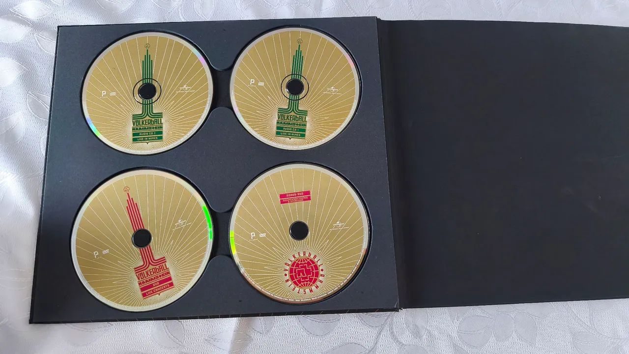 Rammstein Volkerball 2cds, 2dvs, Livro book - Limited edition - Foto 4