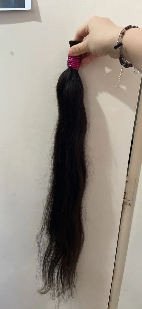 ? MEGA HAIR INDIANO - 100G | 75CM | CASTANHO ESCURO ?