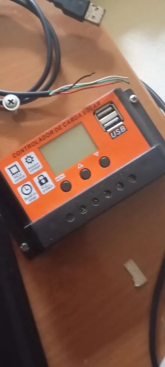 Controlador de carga PWM 100ah