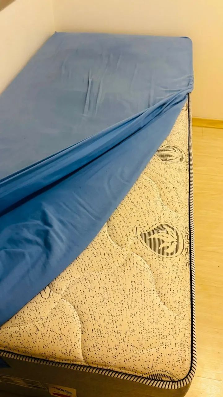 PRA VENDER HOJE !CAMA BOX DE SOLTEIRO COM BAU E CAMA EXTRA - Foto 5