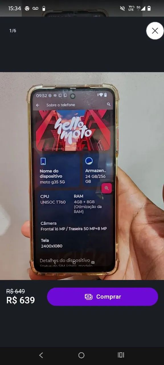 Moto g35 5g