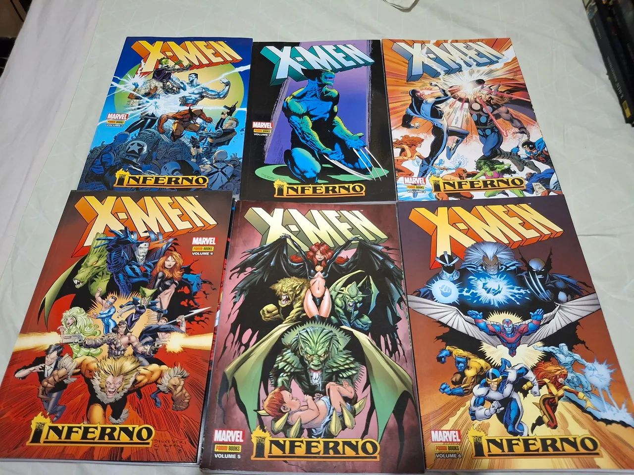 X-men coleção Inferno - Livros e revistas - Marco, Belém