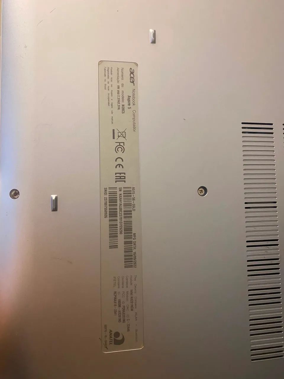 Notebook acer i5  - Foto 3