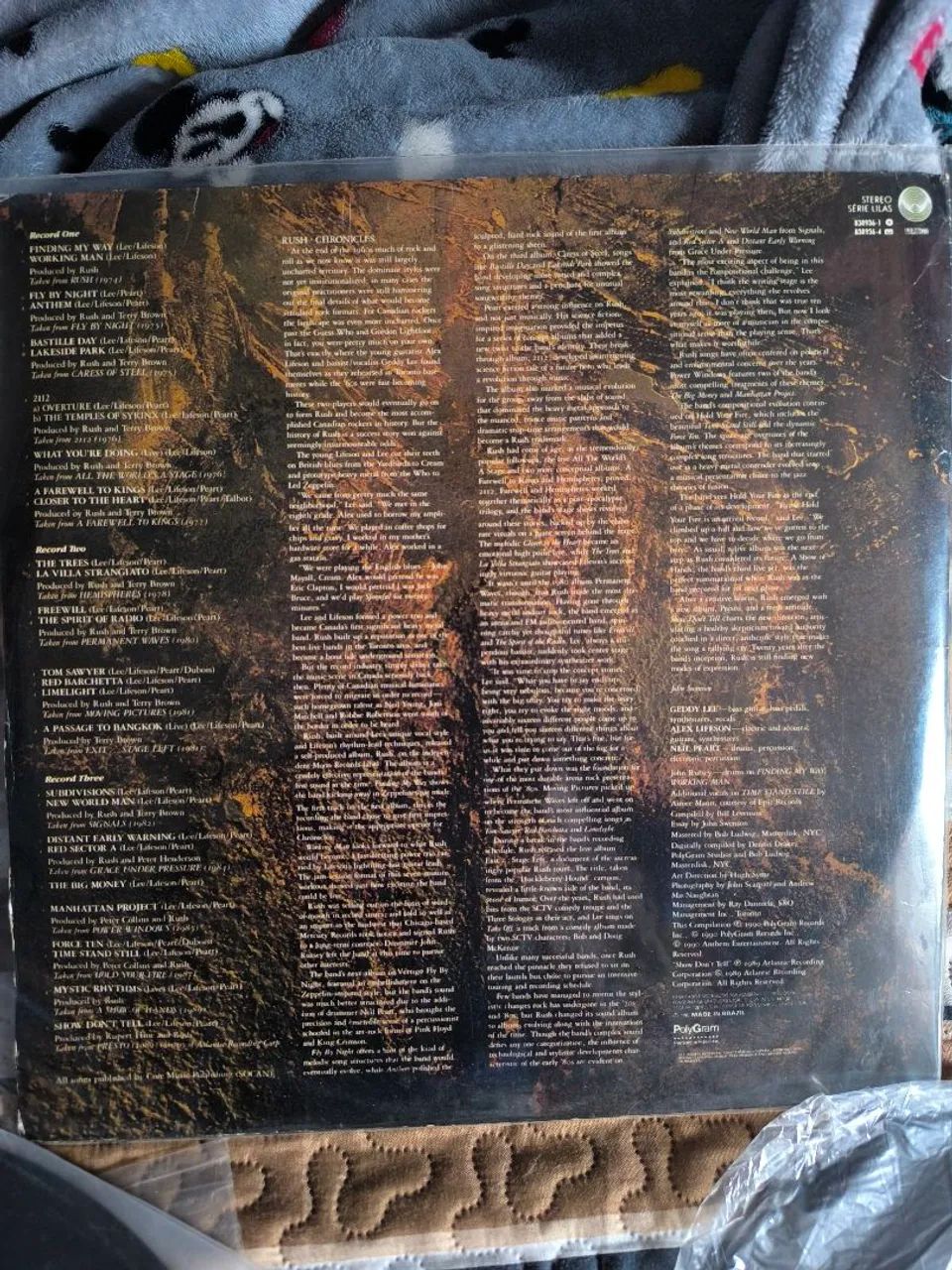 LP triplo Rush Chronicles  - Foto 3