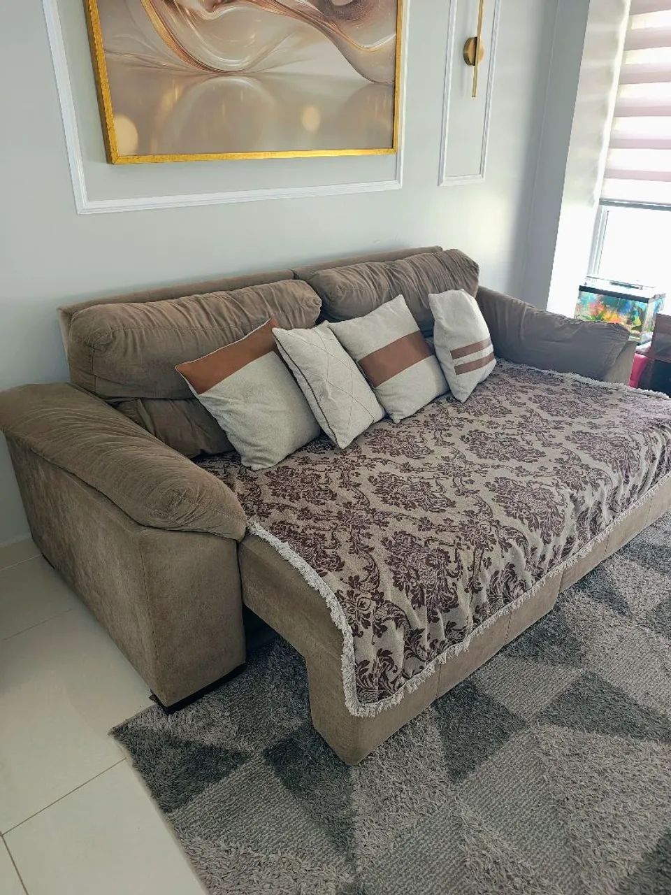 Vendo sofá retrátil e reclinável