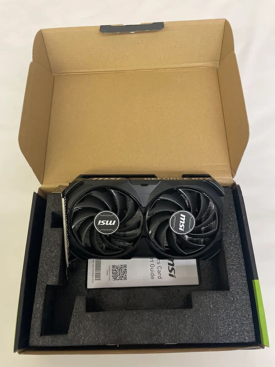 GeForce RTX 4060Ti-MSI VENTUS 2x Black-OC EDITION - Foto 3