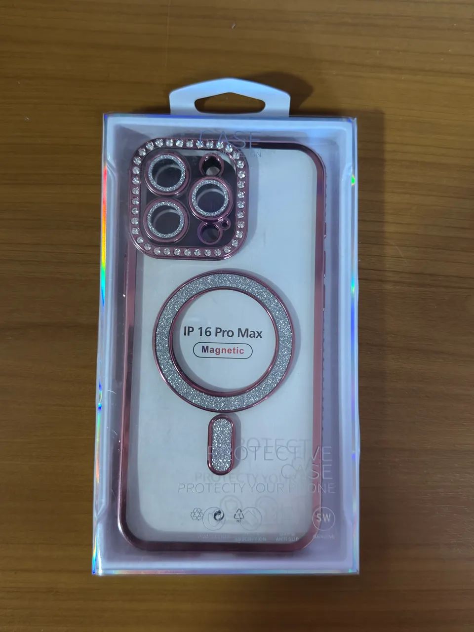 iPhone 16 Pro Max Capinha MagSafe Strass - Foto 3