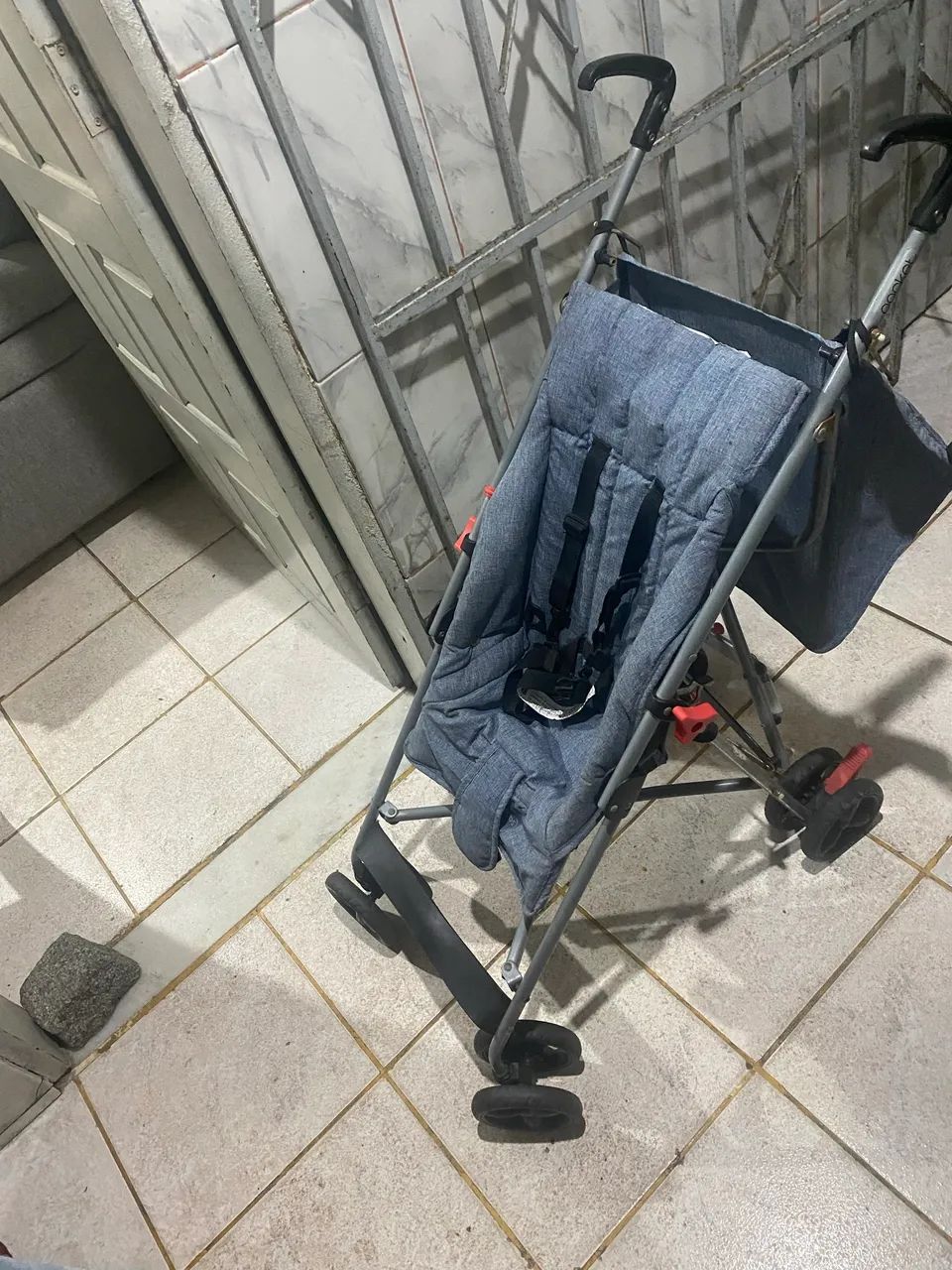 Carrinho De Bebê Guarda chuva Pocket  Multikids Baby - Foto 3