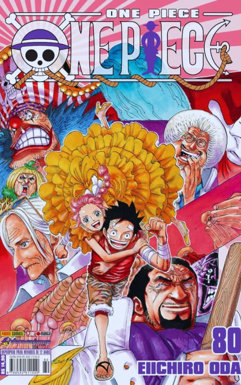 Mangá One Piece Volume 80