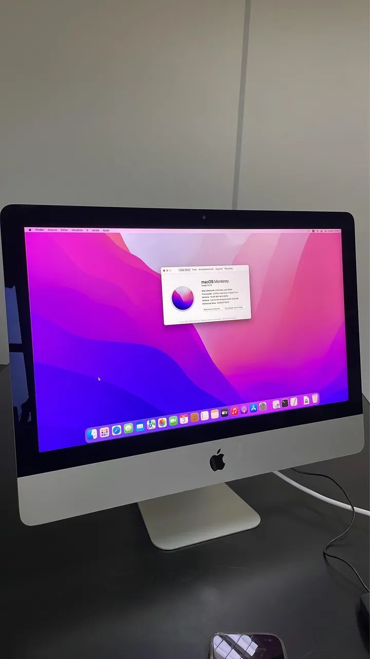 Apple iMac 21.5 Retina 4K Core i7 SSD 16GB - Computadores e