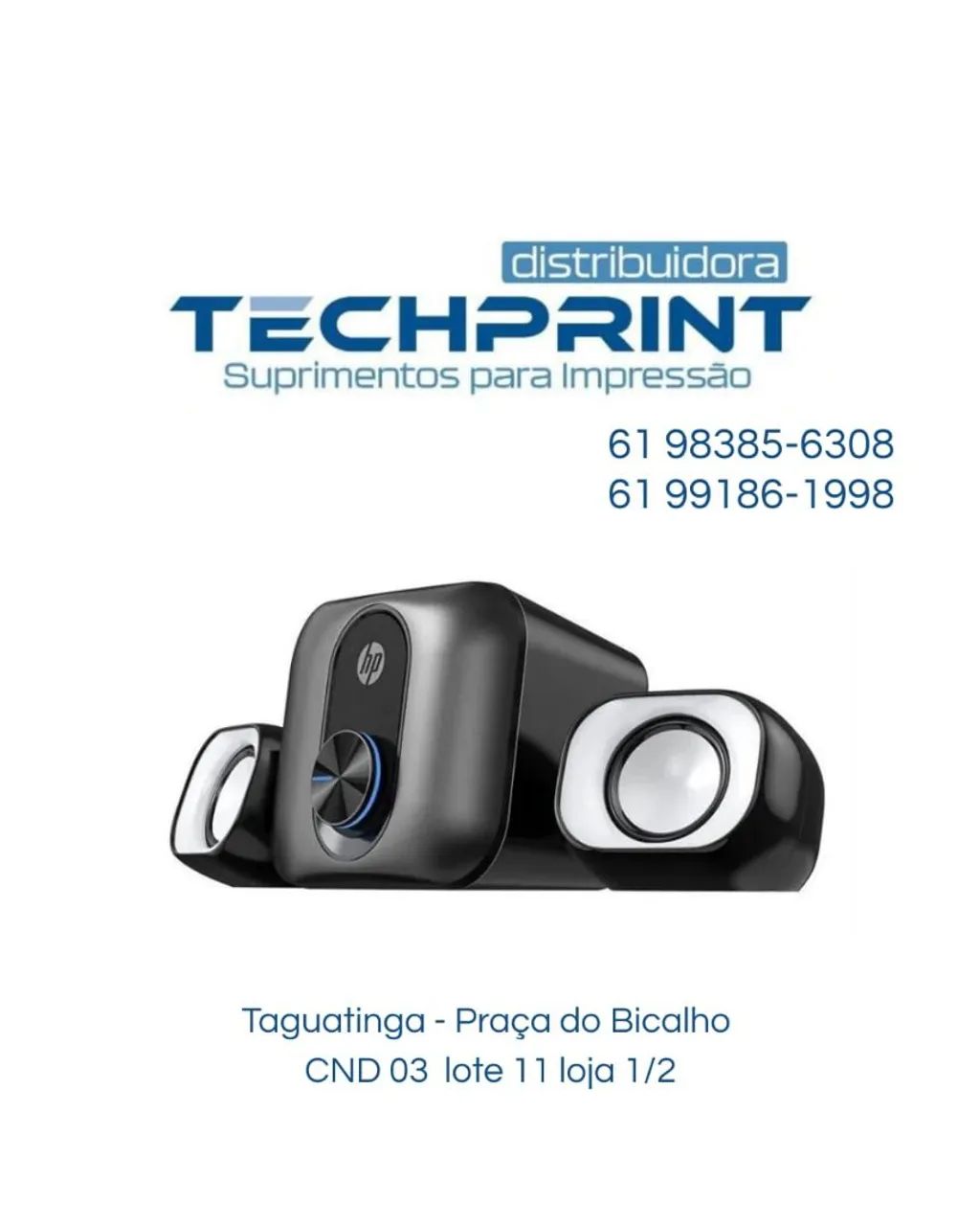CAIXINHA DE SOM HP PARA COMPUTADOR 