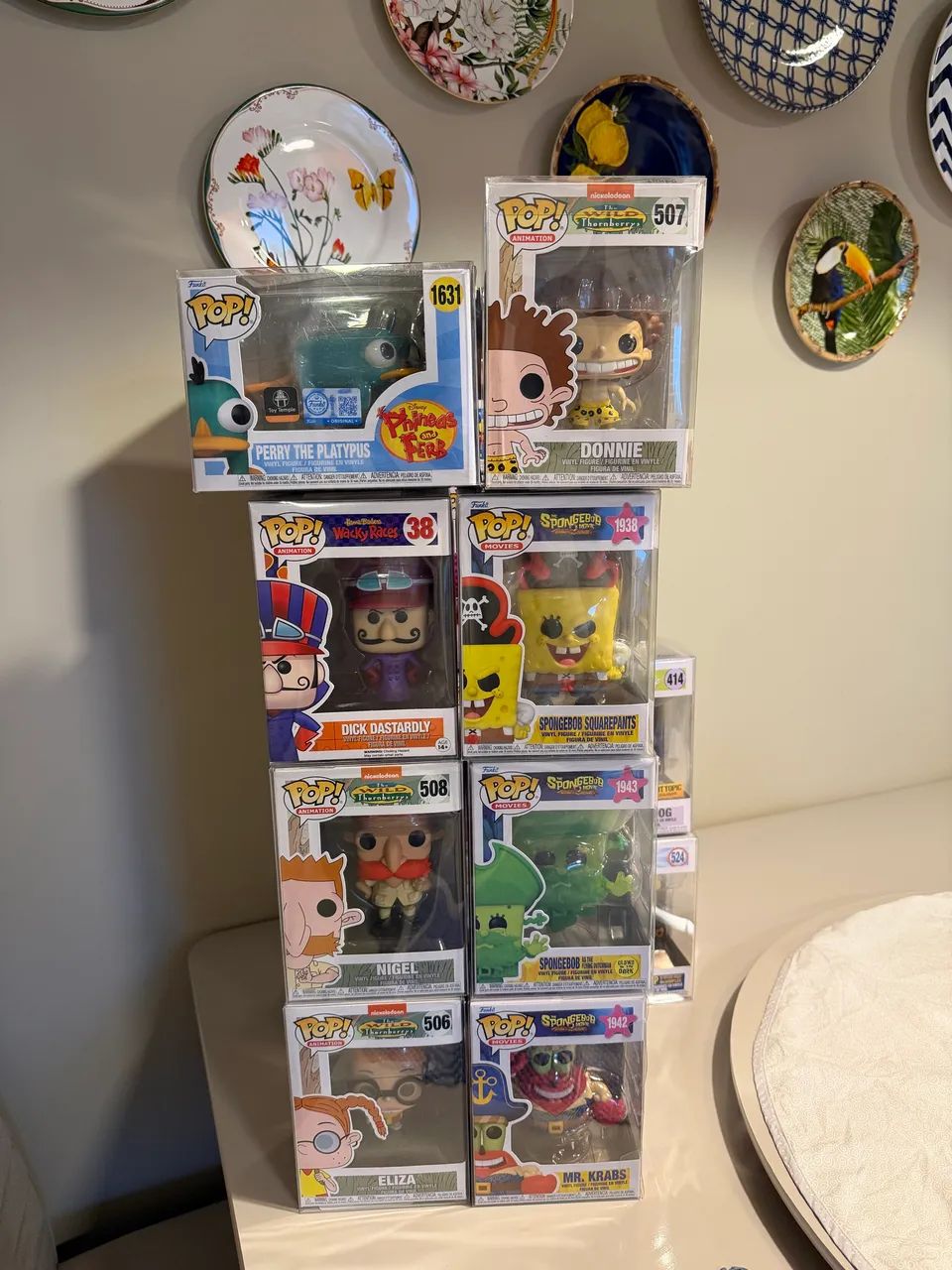 Vendo Funko pop desenhos 