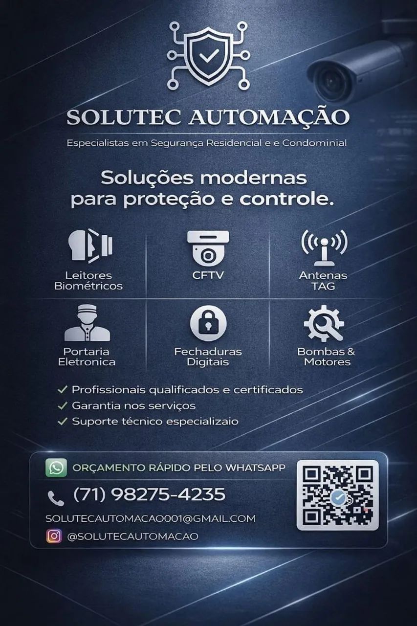 Solutec automação e segurança eletrônica 