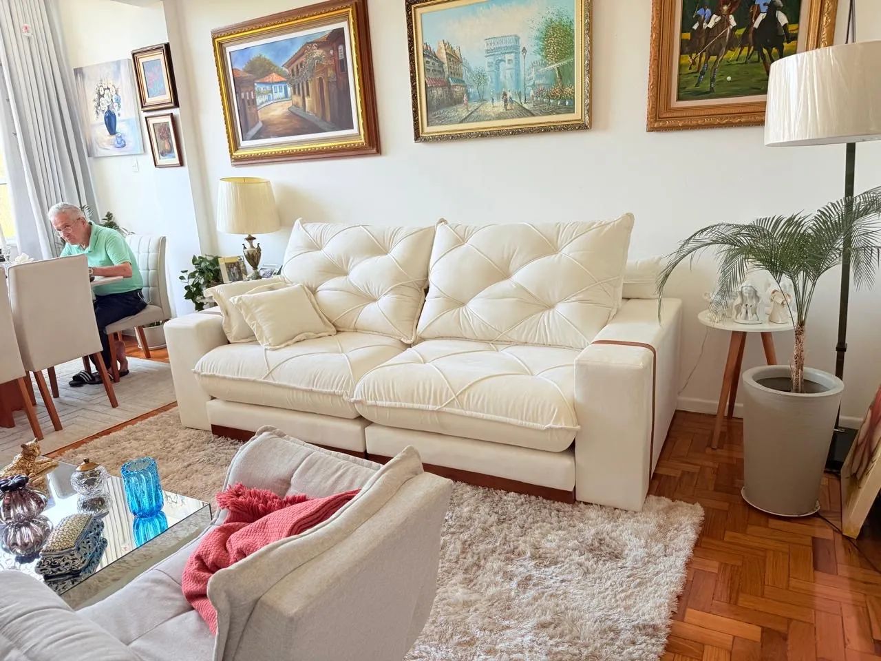 Sofá retrátil e reclinável Rio Decor  - Foto 2