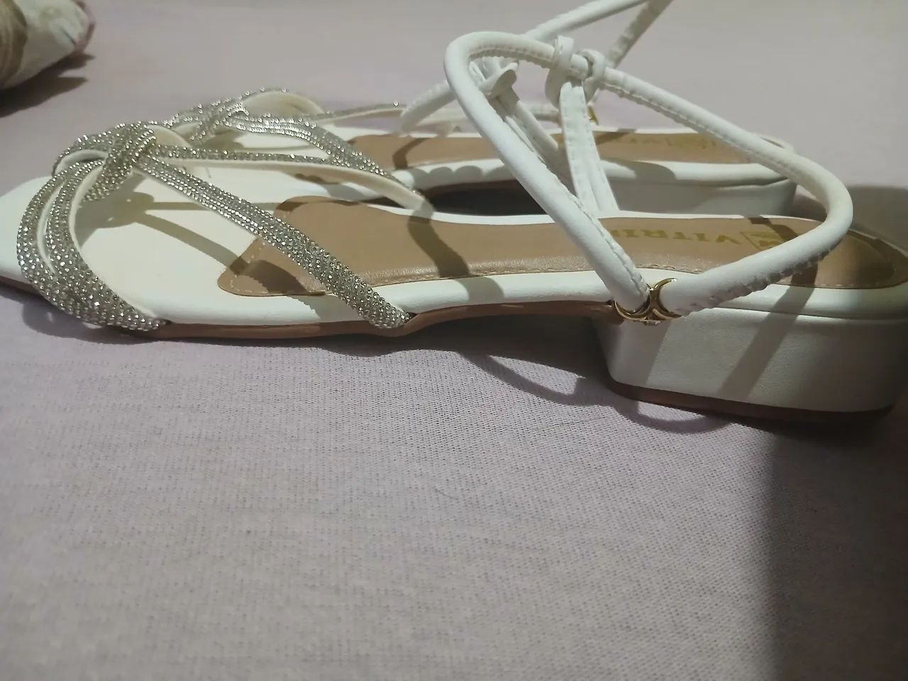 Saltinho branco 3 cm
