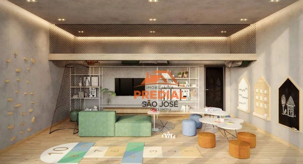 Sala comercial de 44,83 m² com 2 banheiros, varanda e vagas rotativas no Edifício Quadria  - Foto 4