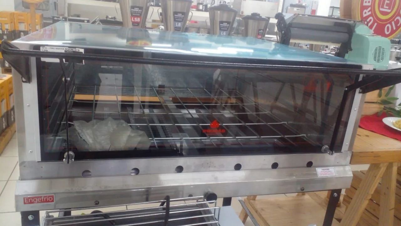 FORNO INDUSTRIAL A GÁS, EM INOX, DE 90 CM ( INTERNO ) NOVO, PROMOÇÃO!!!! - Foto 2