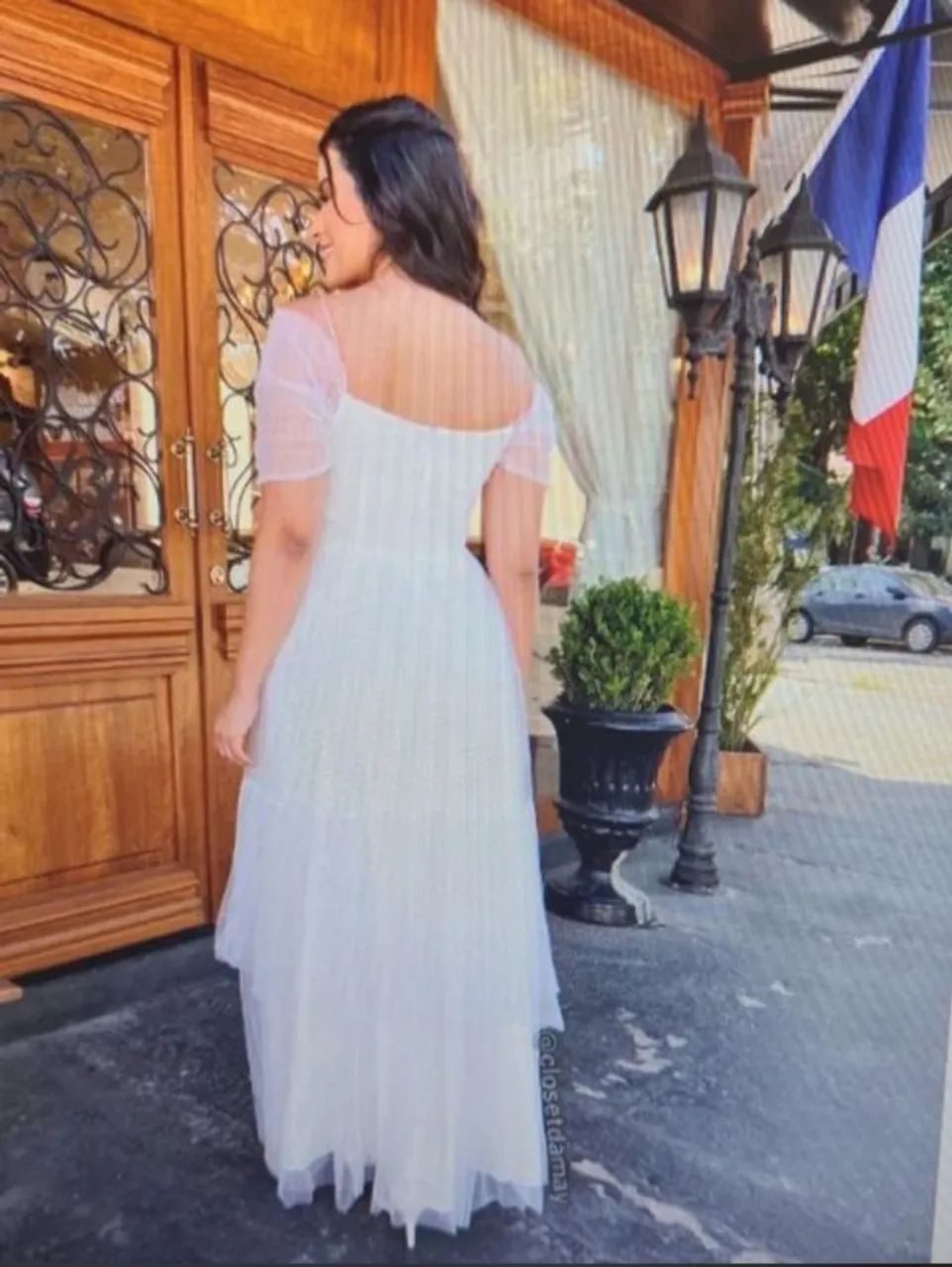 Vestido noiva simples e elegante - Foto 2
