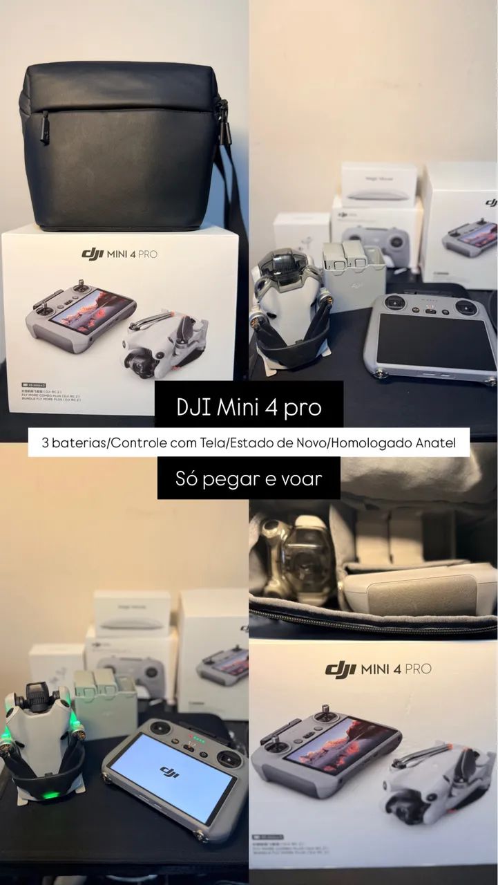Drone Dji- Mini 4pro Combo Fly More
