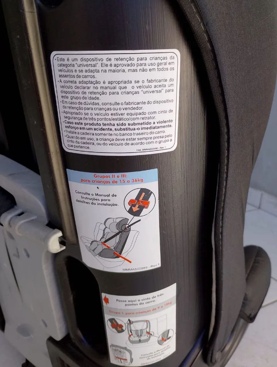 Cadeira auto Burigotto  - Foto 4