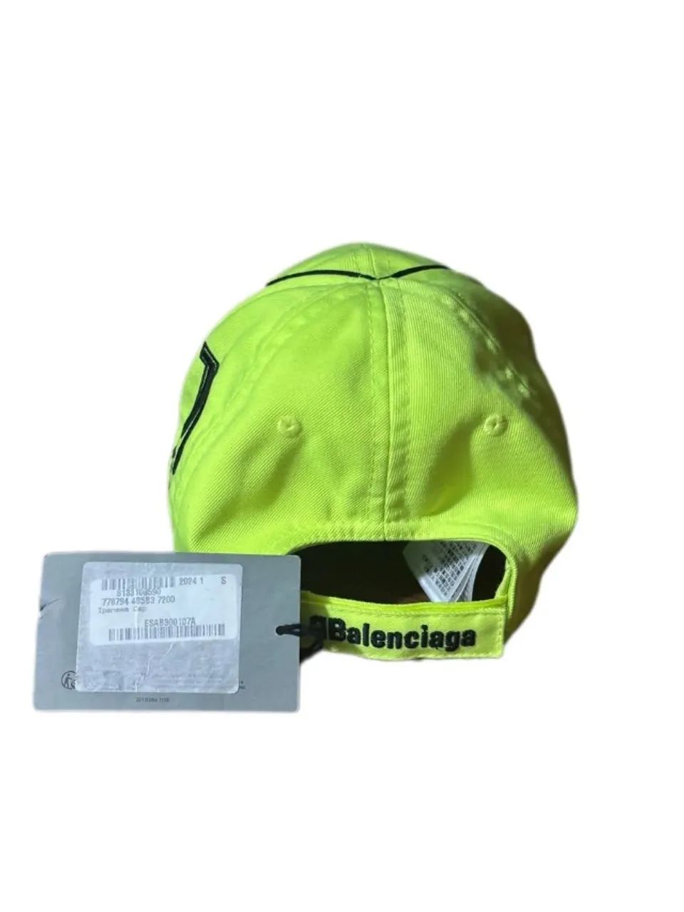 Boné Balenciaga Soccer Neon - Foto 3