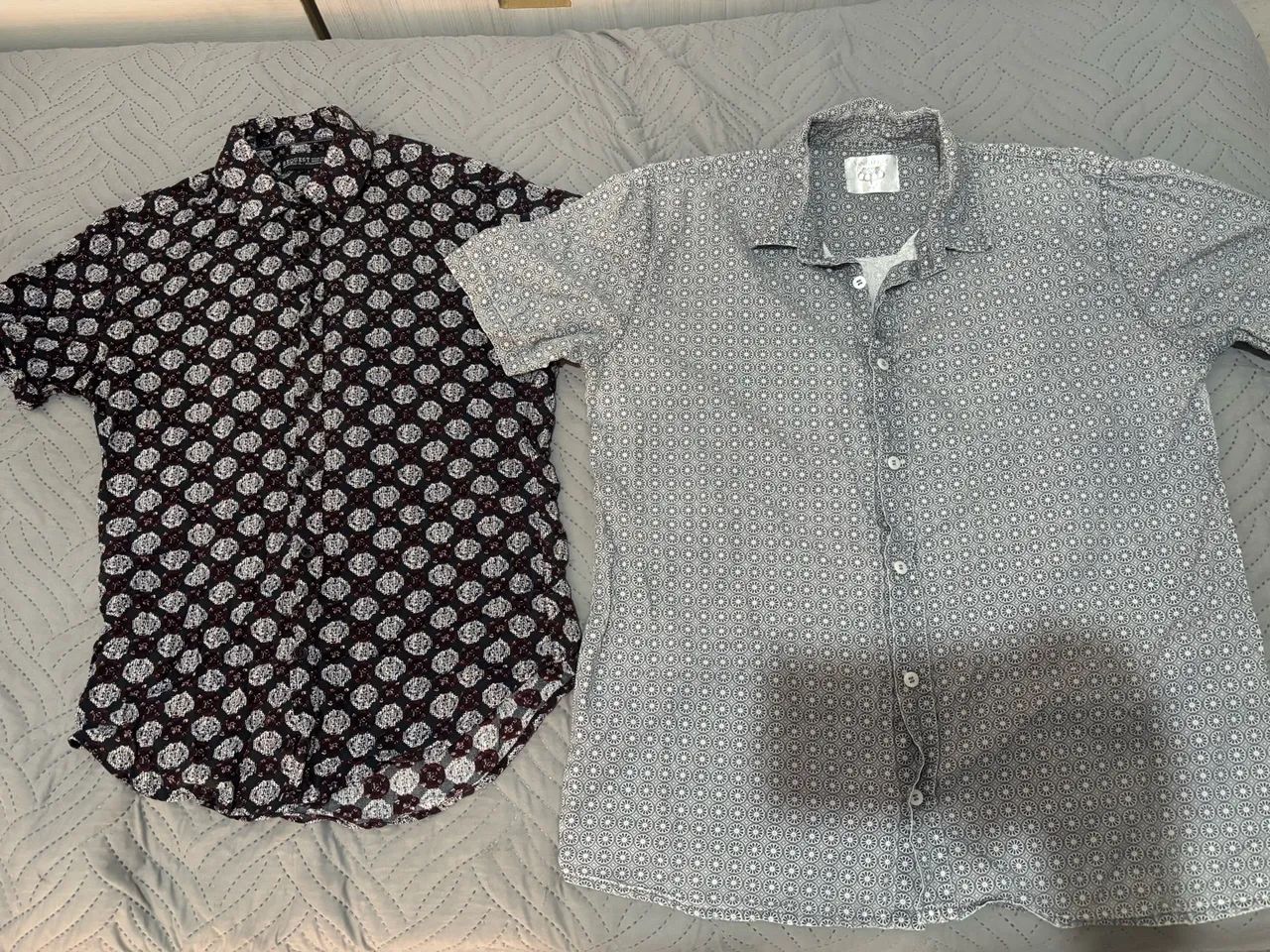 2 camisas de abotoar 