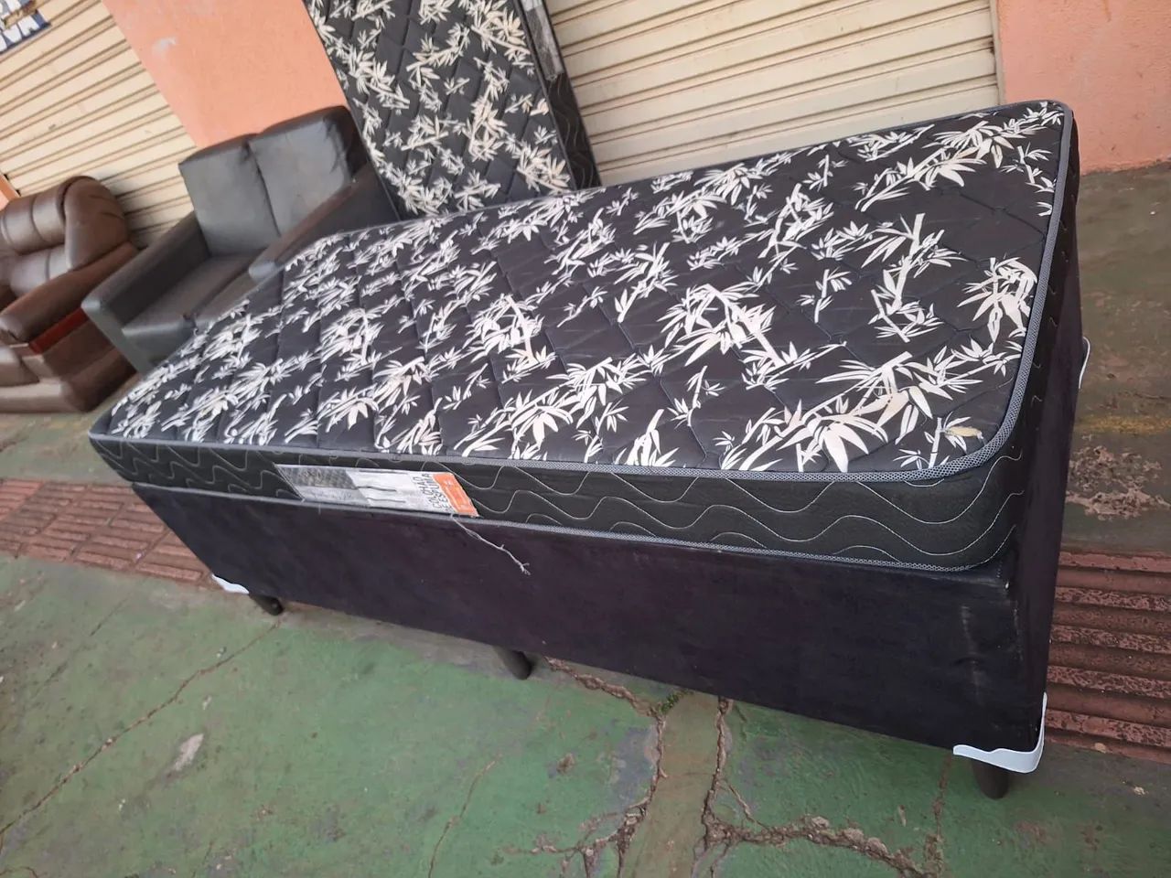 Cama box de solteiro com colchão  - Foto 3