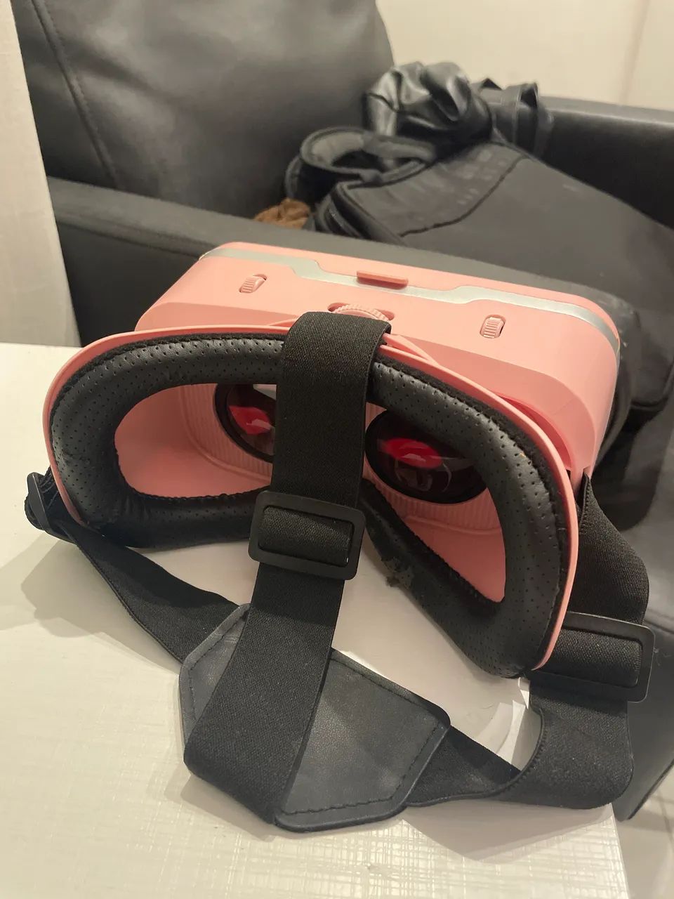 Óculos Realidade Virtual MINISO rosa - Foto 2