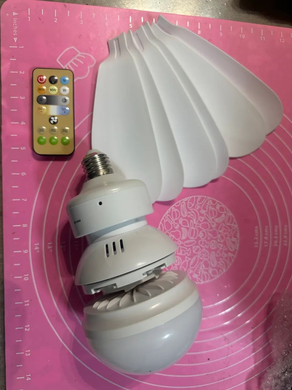Lâmpada ventilador de teto - Foto 2