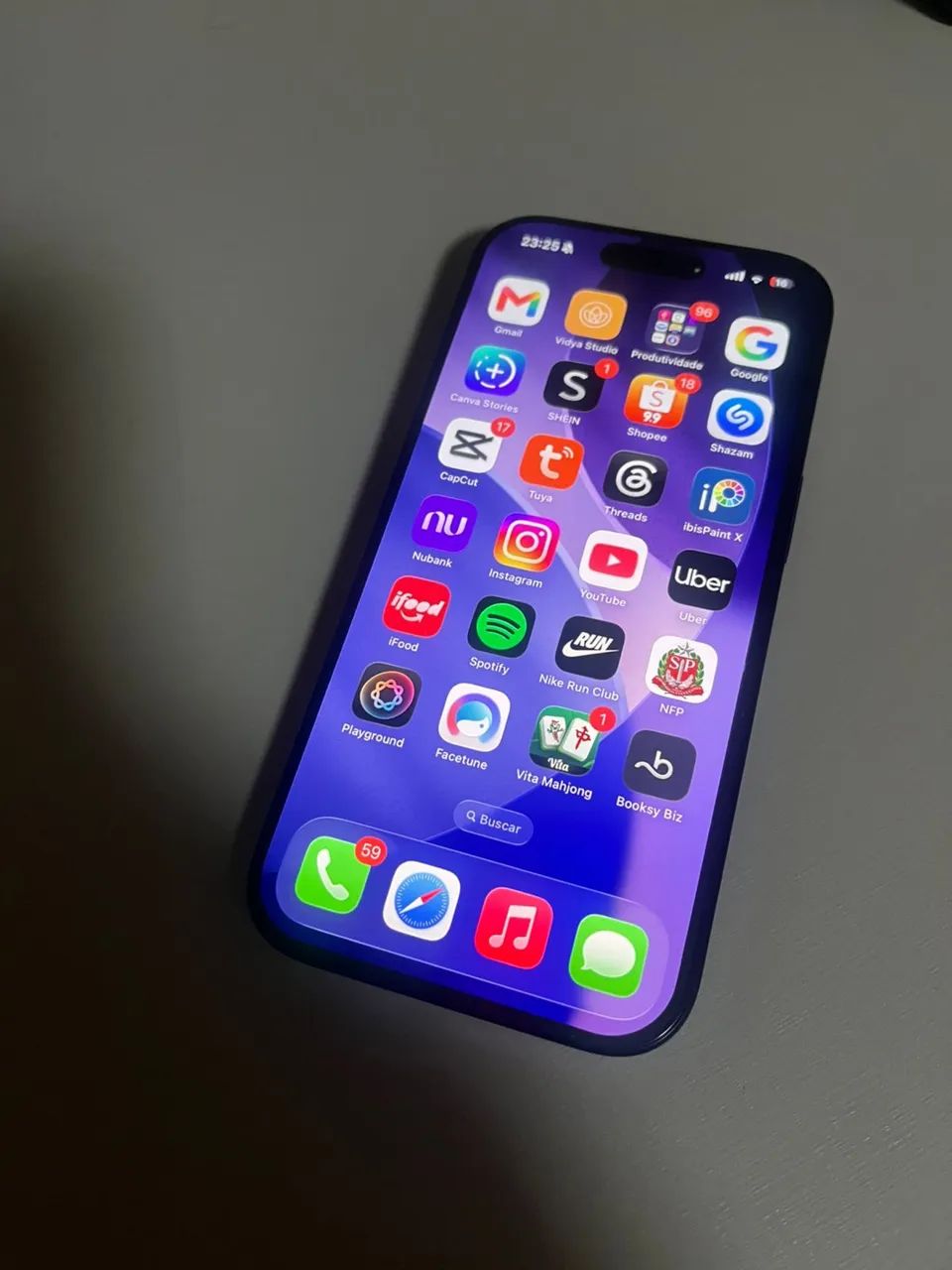 iPhone 16 pro + caixa capa e película 512 GB NOVO - Foto 5