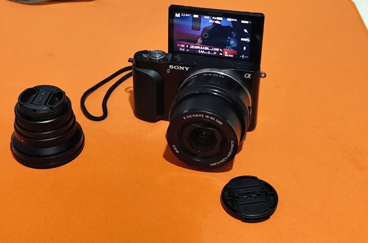 【Yak】SONY NEX-3N Sony Nex 3n mais duas lentes - Câmeras e Filmadoras - Tanque, Rio