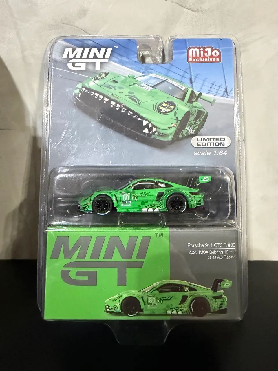 Mini Gt 713 Rexy - Porsche 911 GT3 R AO Racing - Hobbies e