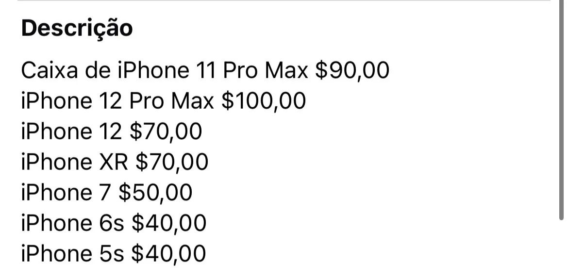 Vendo Caixas de iPhones,valor nas fotos! - Foto 3