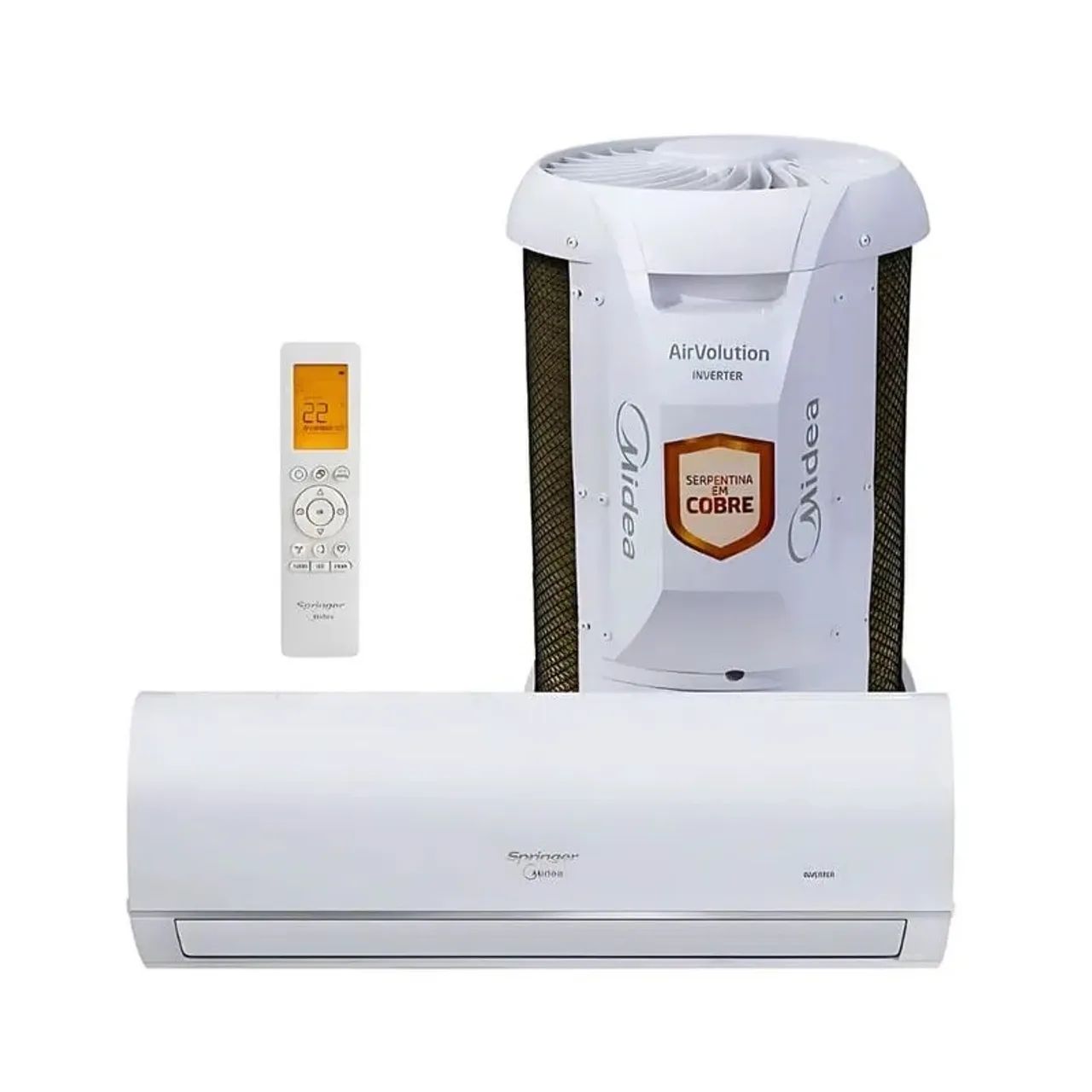 Ar condicionado Split Inverter Springer Midea Airvolution Connect 9000 btus 