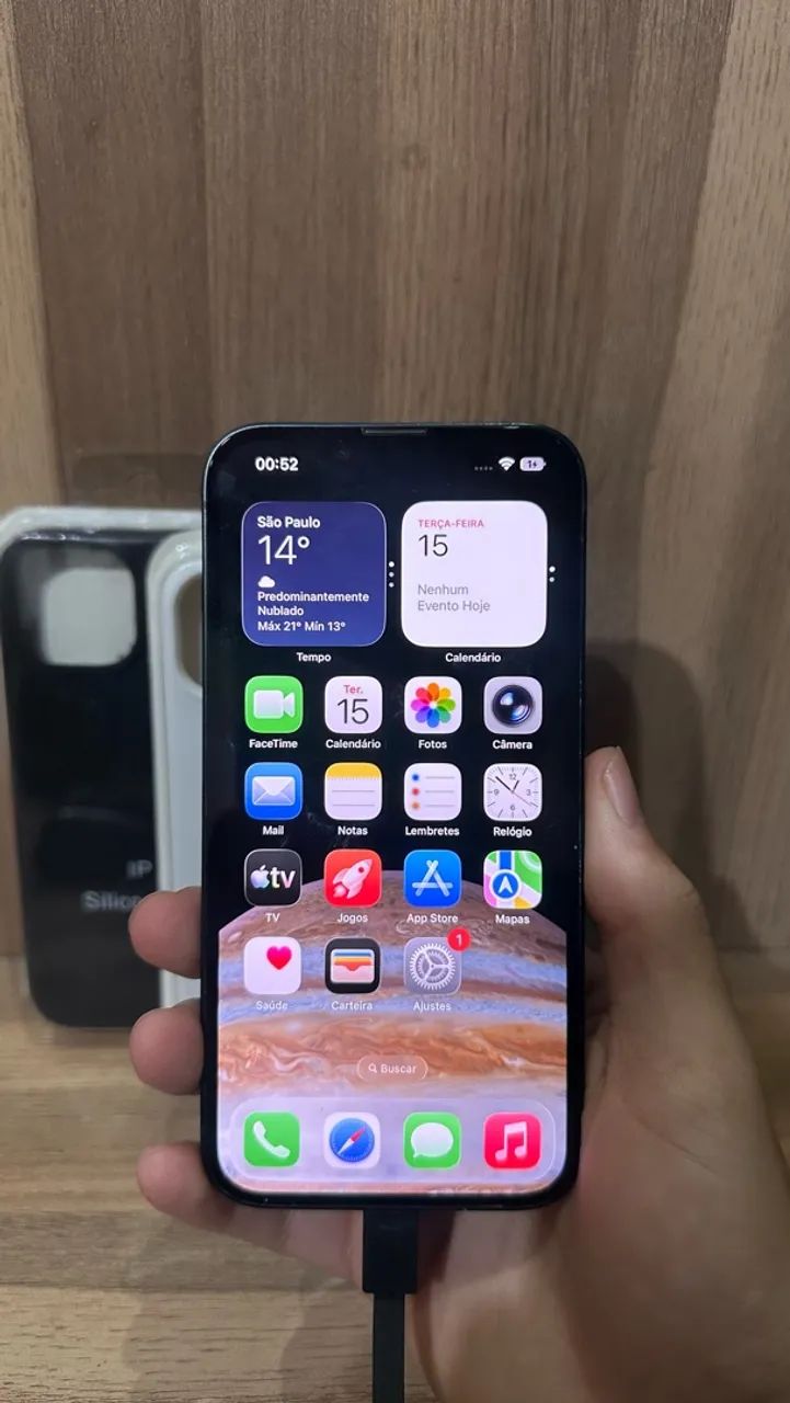 IPhone 14 128gb azul escuro - Foto 3