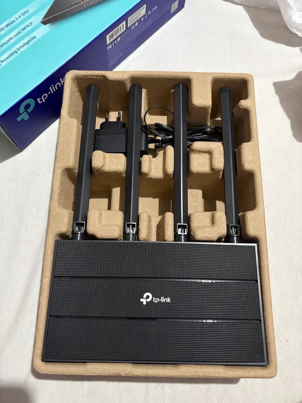 Roteador TP-link com wifi mesh Archer C6 - Foto 3