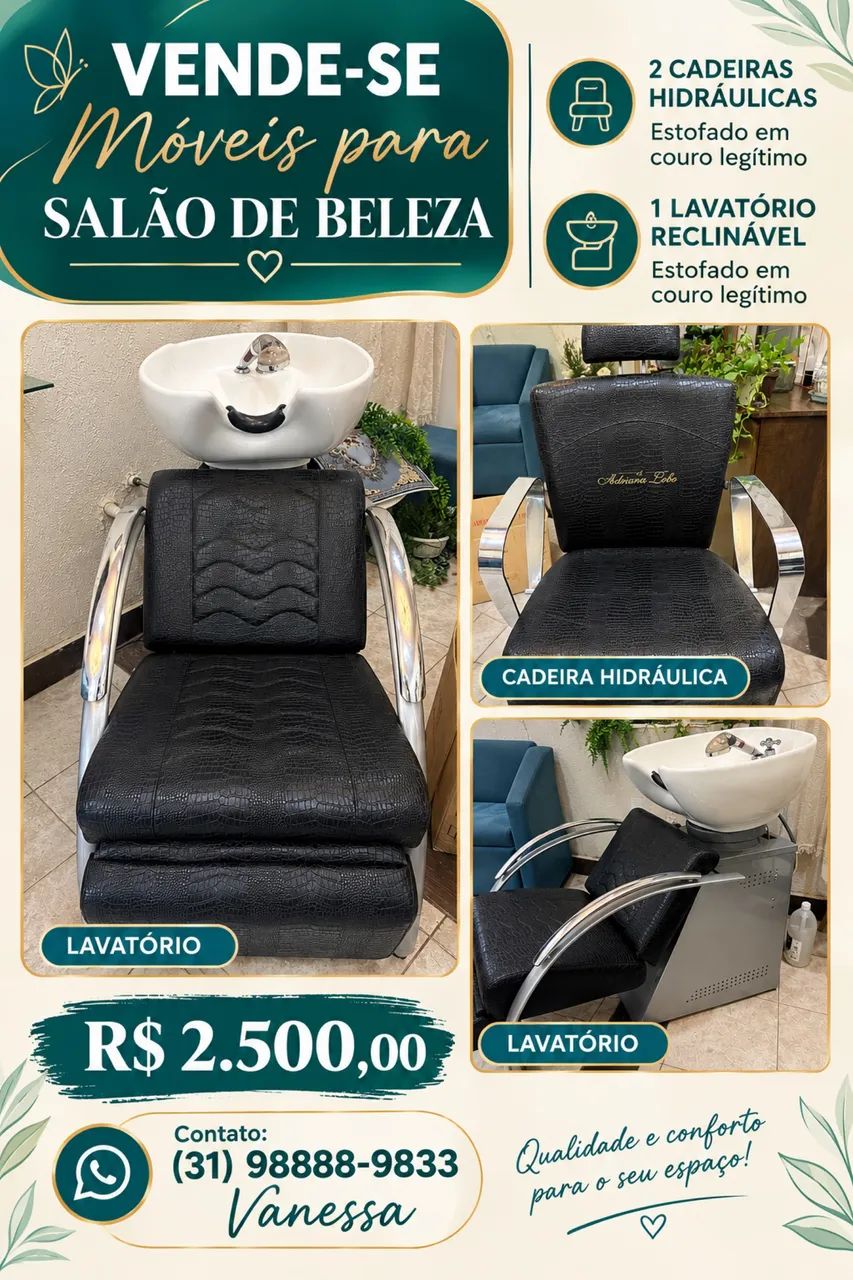 Móveis salão 