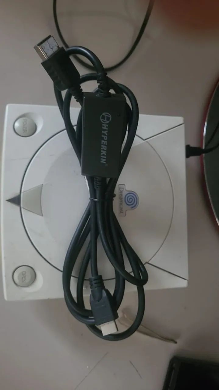 Cabo hdmi hyperlink o melhor para sega dreamcast perfeito funcionamento 